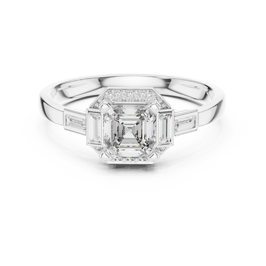 Timeless Gold Engagement Ring