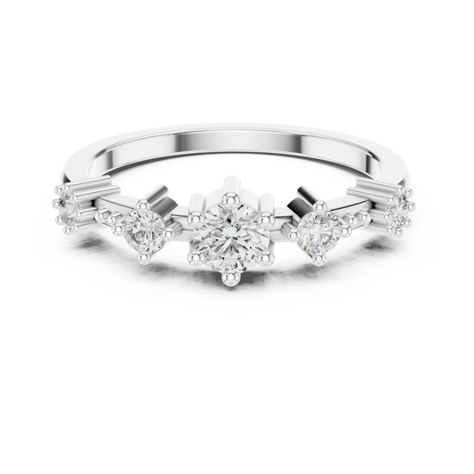 Infinite Spark Gold Ring