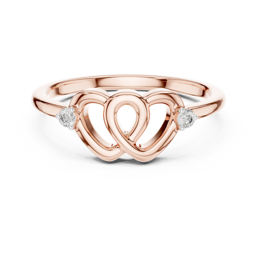 Sweetheart Spark Diamond Band