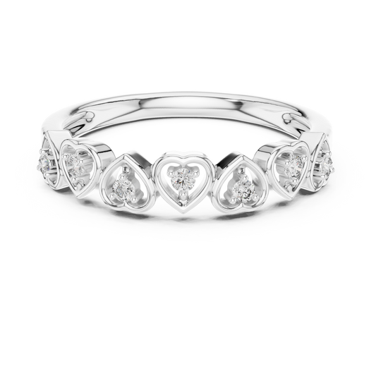 Elegant Love Spark Ring