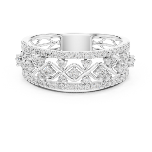 Majestic Gold Diamond Ring