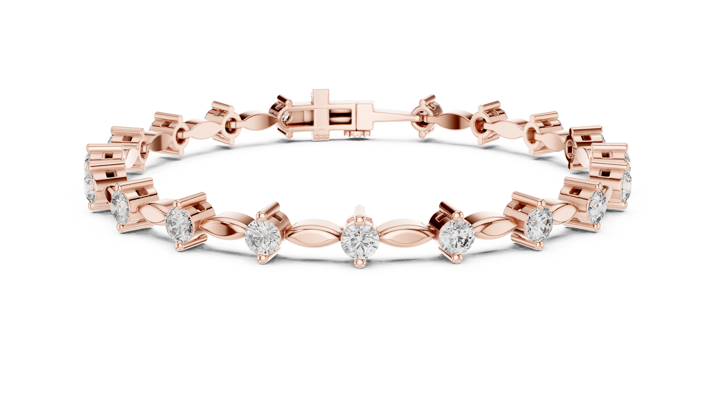 Aurelia Marquise Link Bracelet