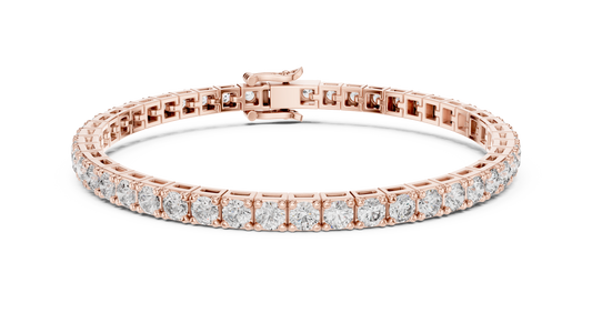Radiant Circle Diamond Bracelet