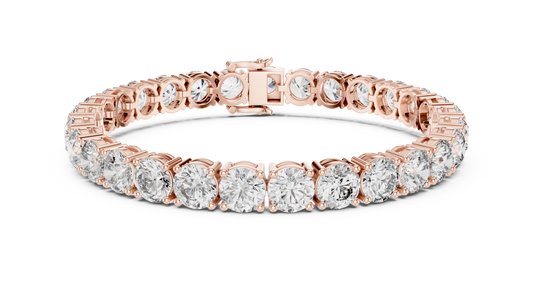 Luxury Round Diamond Bracelet
