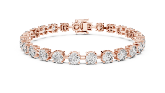 Classic Round Diamond Tennis Bracelet
