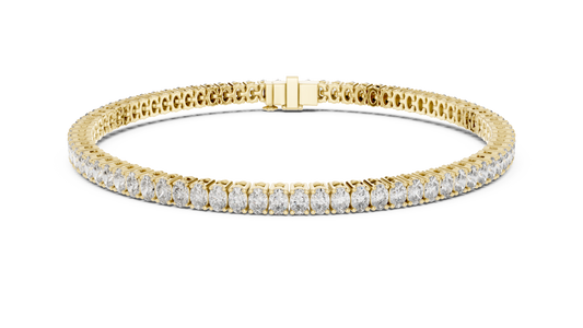 Fine Oval Diamond Bracelet