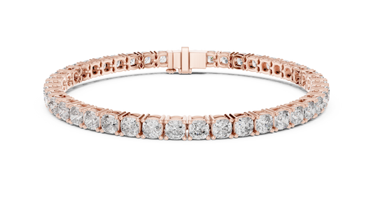 Radiant Flow Diamond Bracelet – Premium Finish