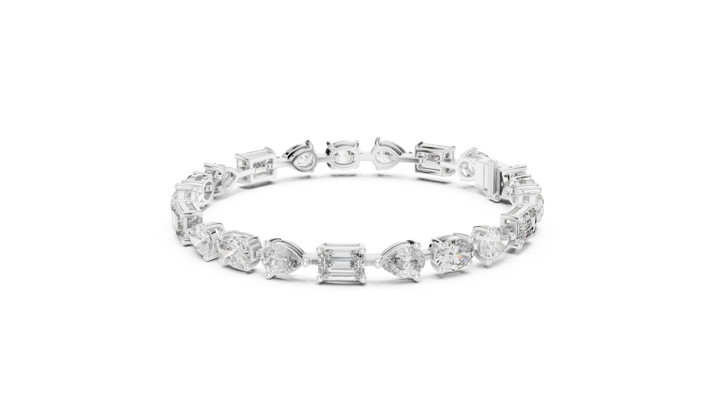 Royal Radiance Diamond Tennis Bracelet