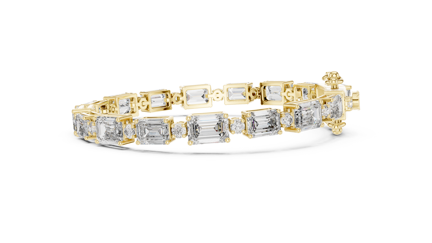 Classic Royal Cut Diamond Bracelet