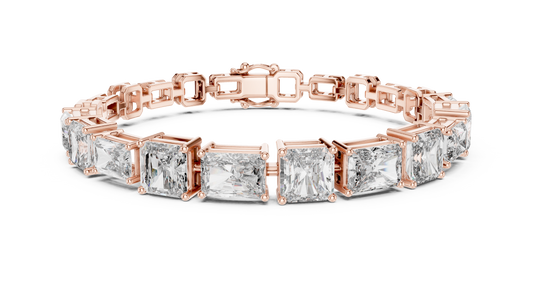 Timeless Radiant Cut Diamond Tennis Bracelet for Women
