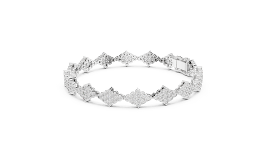 Radiant Floral Symphony Bracelet