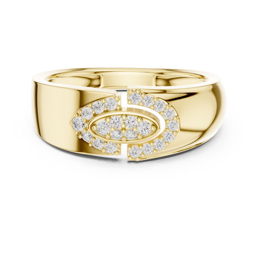 A Bold Statement Band Featuring a Brilliant Link Motif