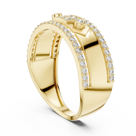 Royal Band Diamond Ring