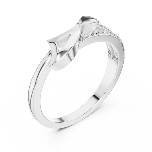 Golden Curve Elegance Ring