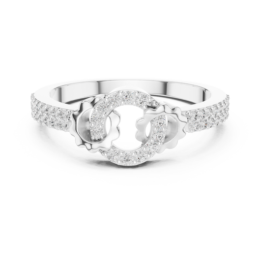 Dual Heart Glow Ring