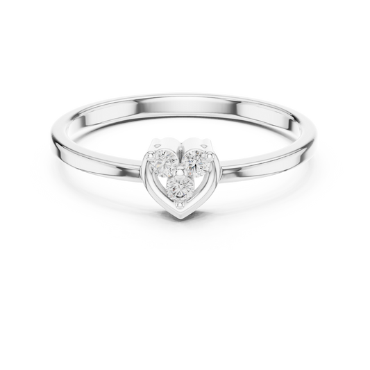 Sweetheart Diamond Ring
