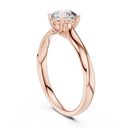 Graceful Diamond Engagement Ring