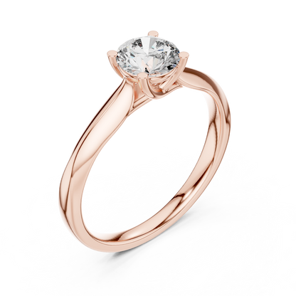 Graceful Diamond Engagement Ring