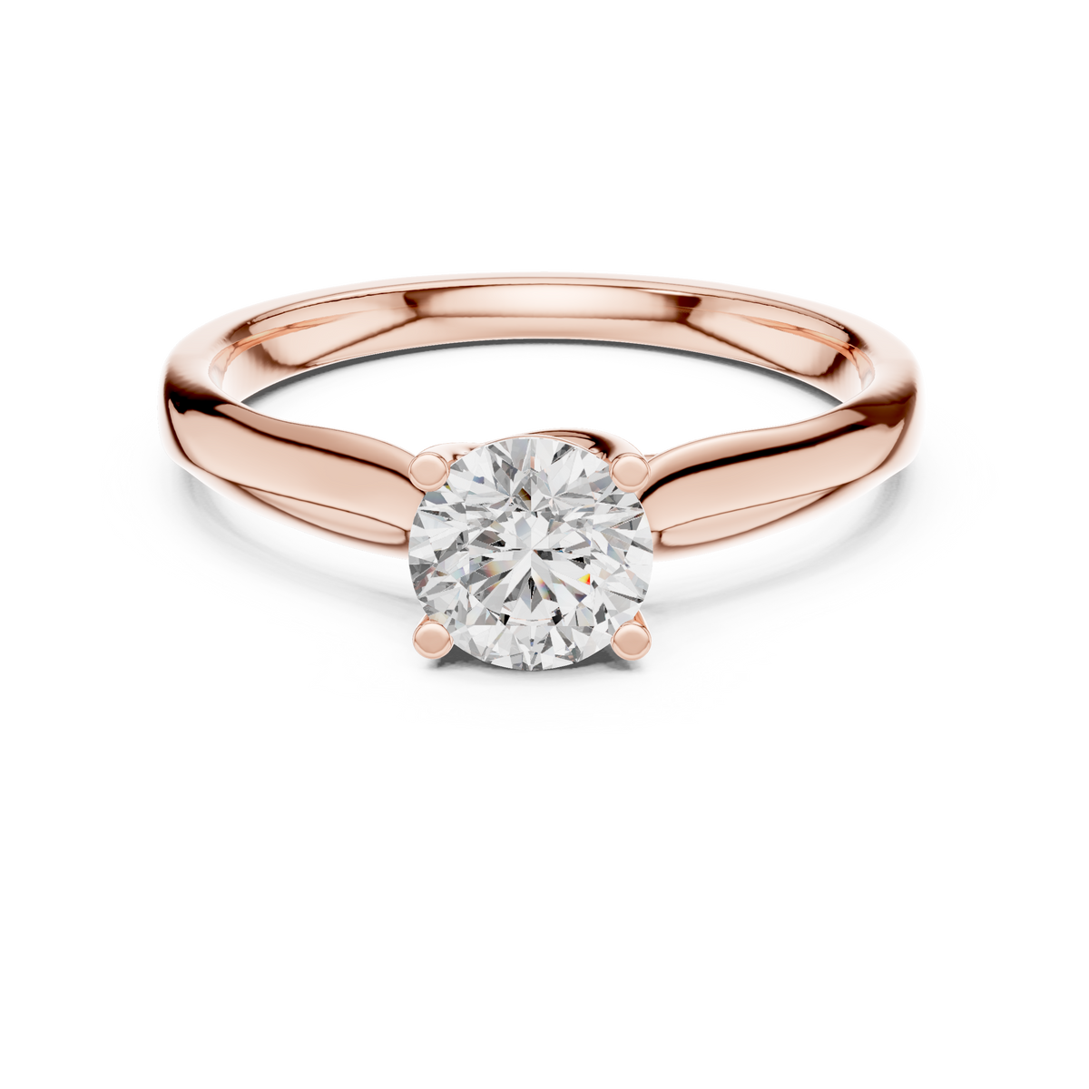 Graceful Diamond Engagement Ring