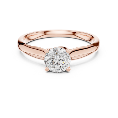 Graceful Diamond Engagement Ring