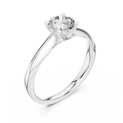 Graceful Diamond Engagement Ring