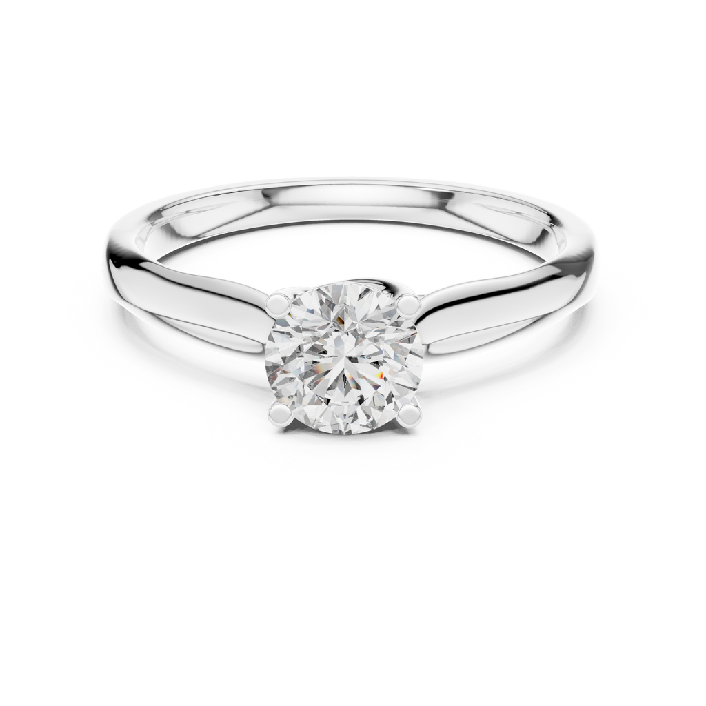 Graceful Diamond Engagement Ring