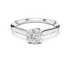 Graceful Diamond Engagement Ring