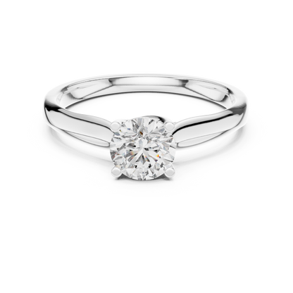 Graceful Diamond Engagement Ring