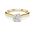 Graceful Diamond Engagement Ring