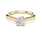 Graceful Diamond Engagement Ring