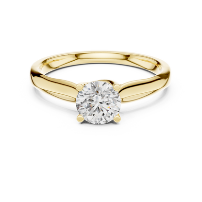 Graceful Diamond Engagement Ring