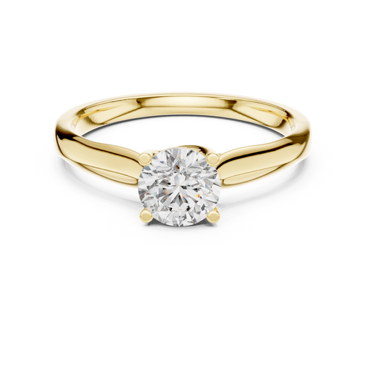 Graceful Diamond Engagement Ring