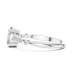 Romantic Oval Cut Engagement Ring