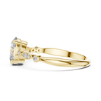 Romantic Oval Cut Engagement Ring