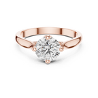 Minimalist Diamond Engagement Ring
