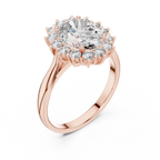 Classic Cluster Diamond Ring