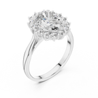 Classic Cluster Diamond Ring