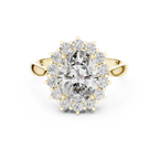 Classic Cluster Diamond Ring