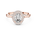 Elegant Oval Engagement Ring