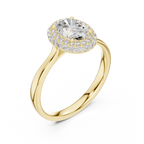 Elegant Oval Engagement Ring