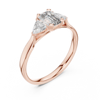 Brilliant Trillion Diamond Ring
