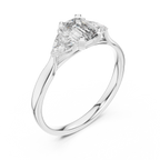 Brilliant Trillion Diamond Ring