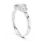 Elegant Gold Emerald Diamond Ring