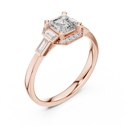 Timeless Gold Engagement Ring