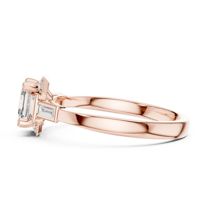 Timeless Gold Engagement Ring