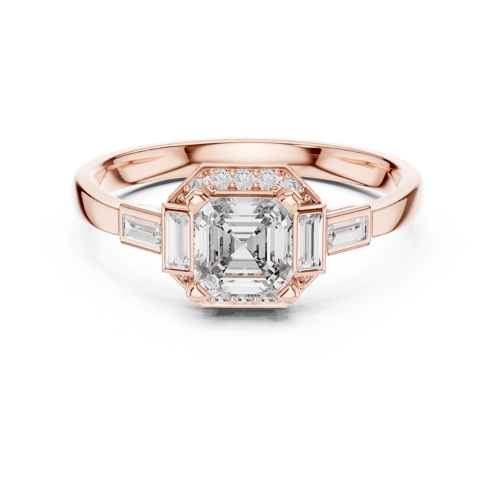 Timeless Gold Engagement Ring
