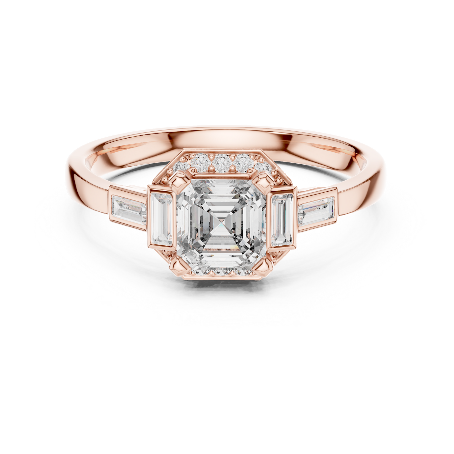 Timeless Gold Engagement Ring