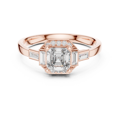 Timeless Gold Engagement Ring