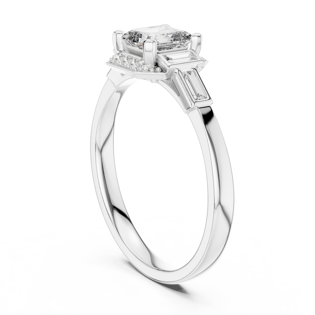 Timeless Gold Engagement Ring
