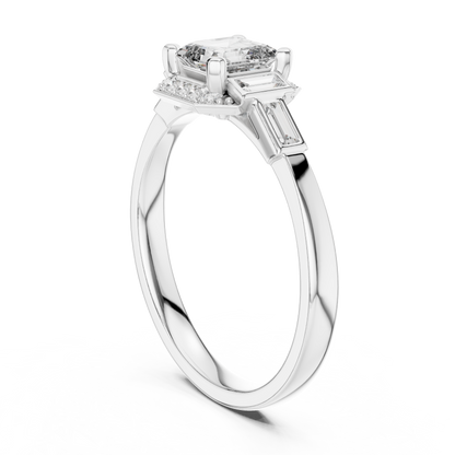 Timeless Gold Engagement Ring